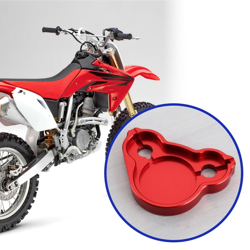 Briny River Motorcycle Rear Brake Reservoir Cap Compatible with Honda