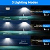 Peasur 4 Pack Solar Motion Lights Outdoor, 318 LED Solar