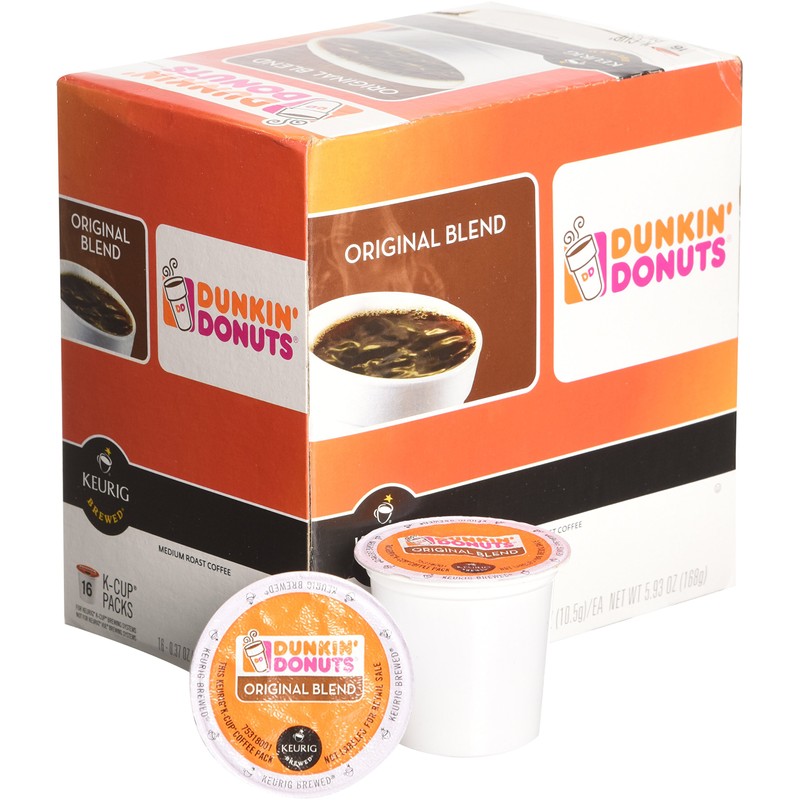 Dunkin Donuts Original Flavor Coffee K-Cups For Keurig K Cup