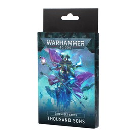 Games Workshop - Warhammer 40,000 Datasheet Cards: Thousand Sons (2025-10th Edition)