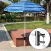 TopHomer Deck Umbrella Mount Clamp Parasol Clip Heavy Duty Table