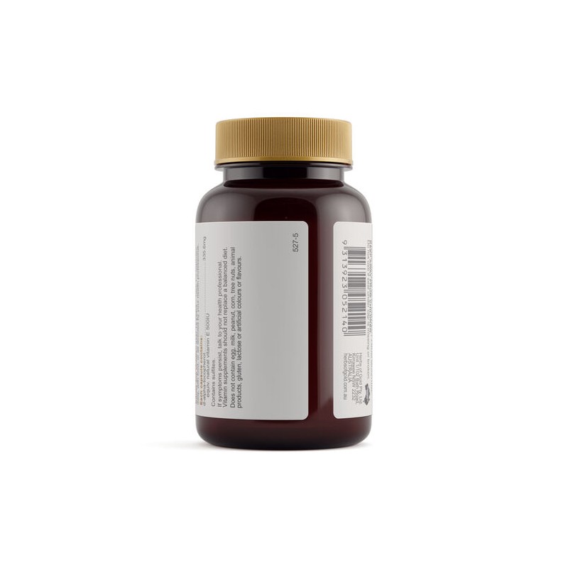 Herbs Of Gold Natural Vitamin E 500iu 50 Capsules