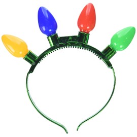 DM Merchandising Lighted Jumbo LGT Headband, 1-Pack, Multicolored