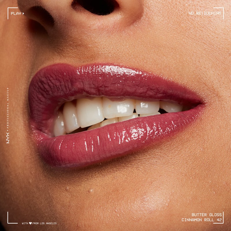 NYX PROFESSIONAL MAKEUP Butter Gloss, Non-Sticky Lip Gloss - Cinnamon