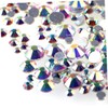 OHPHCALL Shiny 1440pcs Nail Gems Charms Rhinestones Ab Crystal Flat