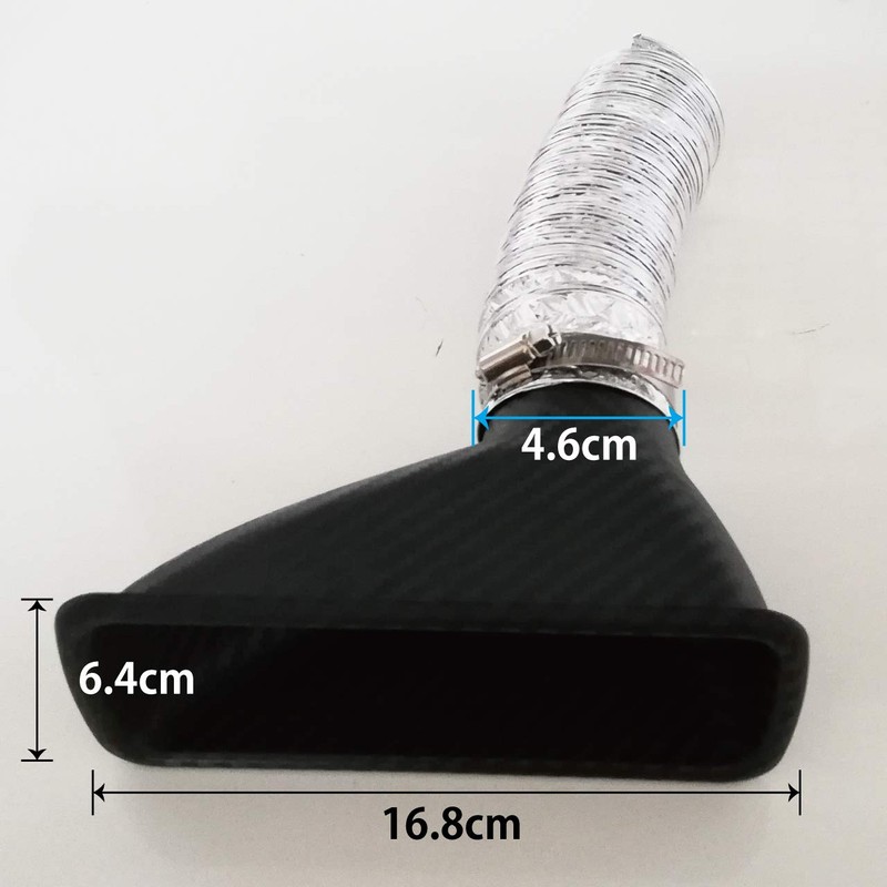 Hiro World Trade Air Intake Duct Air Cleaner Car Universal