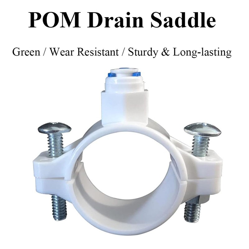 Begot 1 Pcs Water Filter Drain Saddle Valve with 1/4