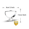 WJSYSHOP Hanukkah Menorah Branch Candle Holder Shape Cookie Cutter