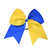 DEEKA 12PCS 8" Two Toned Large Cheer Hair Bows Ponytail