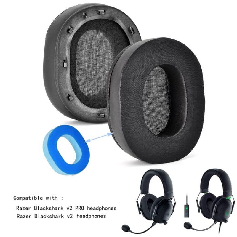 Cooling Gel Ear Pads V2/V2 Pro Replacement Ear Pads for