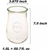 Weck Jars - Weck Large Individual Tulip Jar 1.5 Liter