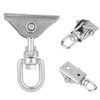 Hammock Hanging Kit, Stainless Steel Rotatable Swing Hanger Hook Fixed
