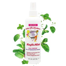 Fairy LiceMothers MagicMint Repel Lice Prevention Spray for Hair - Prevent Lice Infestation - Gentle Lice Spray for Hair - Lice Defense - Peppermint Scented Lice Treatment - 8 fl oz (1 Pack)