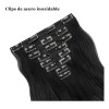 Clip En Extensiones De Cabello 8 Piezas De Cabeza Completa