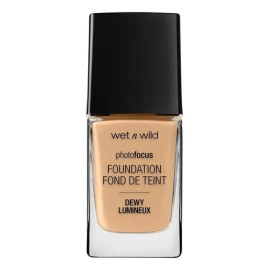 Base de maquillaje líquida Wet n Wild Photo Focus Photo Focus Dewy Foundation Dewy tono bronze beige 1111526 - 28mL