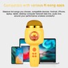 Wireless BT Microphone Portable Handheld Mic Variable Sound Function Built-in