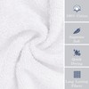 VOOVA & MOVAS Face Cloths for Washing Face Cotton,Hotel Washcloths