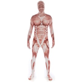 Morphsuits Men's Adult Costume, Muscle, Large