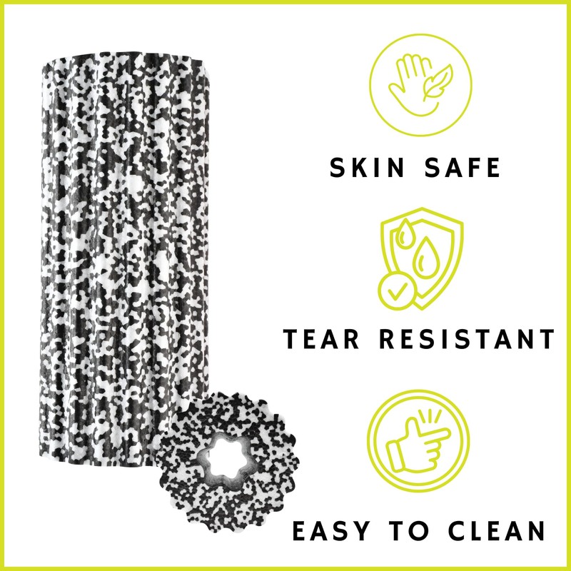 Ufe Unisex' s Foam Massage Roller, Black, One Size