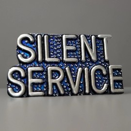 SILENT SERVICE Lapel Pin US Navy Submarine Force (P66-5) USN