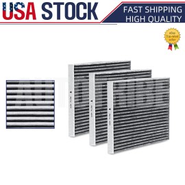 VEHITO 3X Cabin Air Filter for Ram1500 2500 3500 4500 5500 2016-2023 68318365AA CF11671