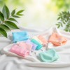 Bolsa De Jabón De Malla Exfoliante, 5 Unidades, Con Espuma