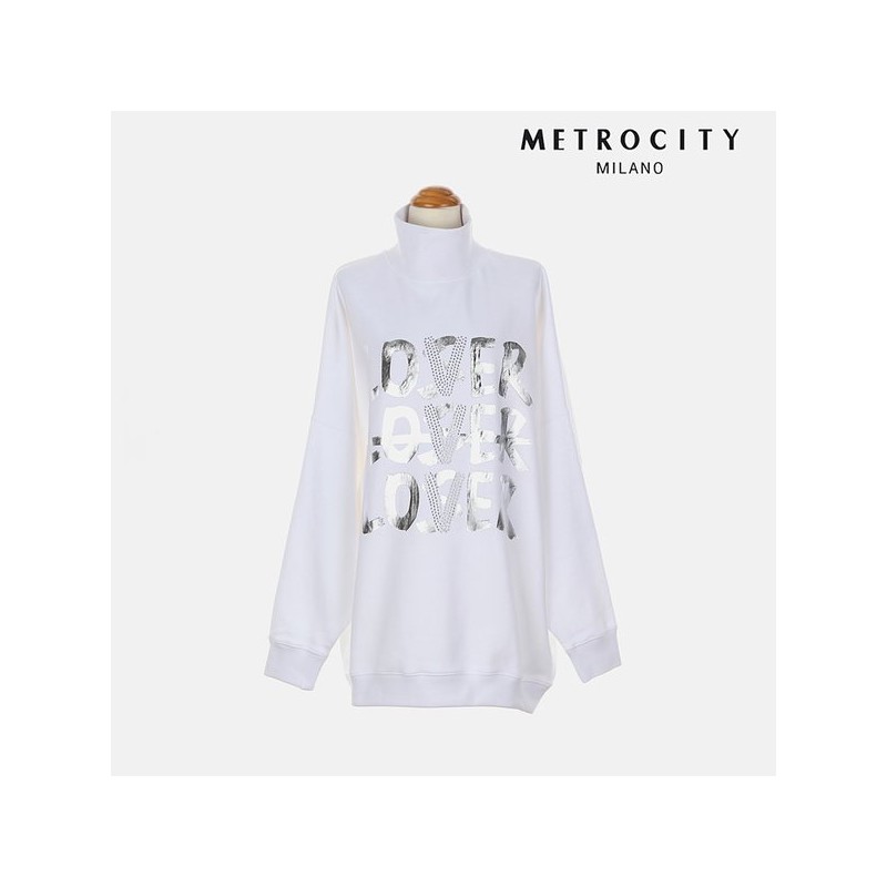 Metrocity (신세계센텀점)하이넥 맨투맨 M194CT0082I (Sinsgae Centum City) High Neck Sweatshirt