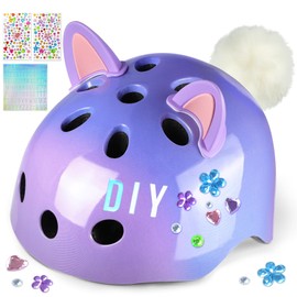 Vvinca Lightweight Helmet for Kids with DIY Set to Children 1/2/3/4/5/6/7/8 Years Old, Toddlers Helmets Ages 3-5/5-8,Kids Helmets for Youth Boys and Girls