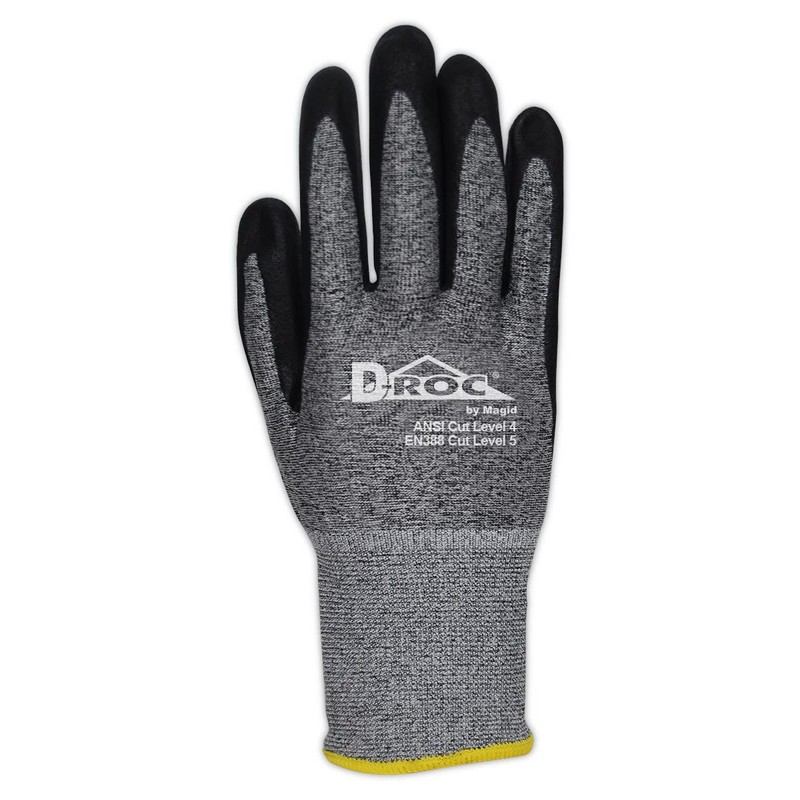 MAGID D-ROC ANSI A4 18-Gauge Hyperon Nitrile Palm Coated Work