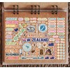 A4 Sticker Sheet New Zealand Landmarks Vinyl Stickers - Kiwi