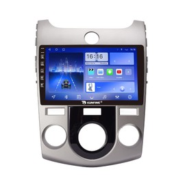 Kunfine Car CarPlay Android Auto Navigation Stereo GPS Radio Display 9" IPS Touchscreen Headunit Tablet Pad Media Player for Kia Forte 08-17, if Applicable Octa Core 3G+32G MT