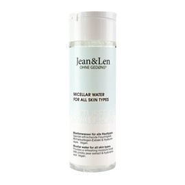 Jean & Len Moisturising Micellar Water Cactus Pear & Hyaluronic for All Skin Types, Removes Dirt & Dead Skin Cells, Micellar Cleansing Water, Vegan, 200 ml
