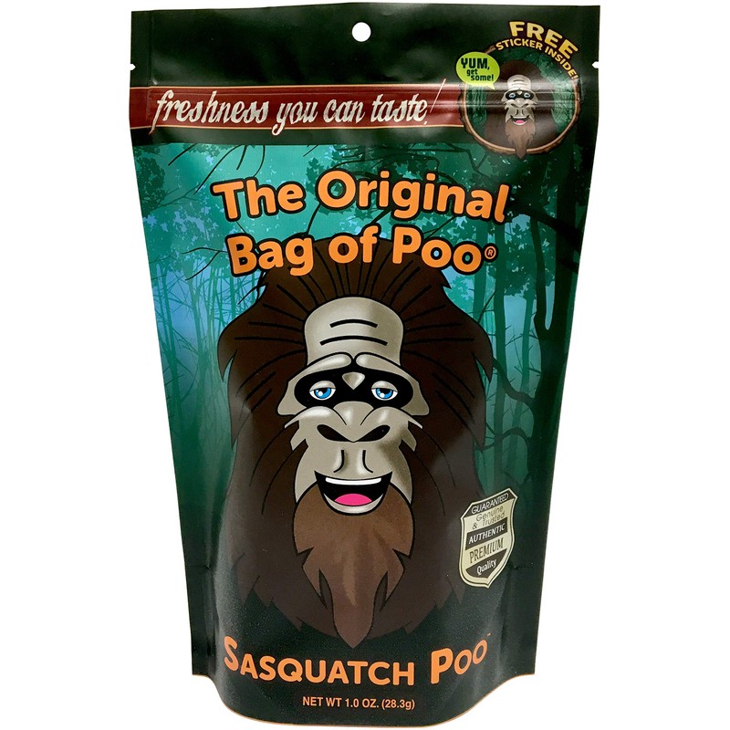 The Original Bag of Poo®, Sasquatch Poo (Black Cherry Flavor