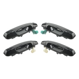 AUTOKAY Exterior Door Handles Front Rear Left Right Side 4 pcs for Kia Sorento 2003-2009 81154 81158 81159 81155