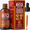 Vitamin B12 Complex Liquid Supplement, Drops 60 ML