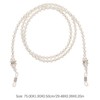 LIFKOME Beaded Eyeglass Chain for Sunglasses and Glasses Stylish Imitation