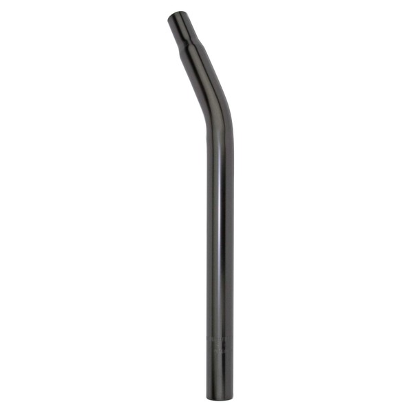 Alta Lay-Back Steel Seatpost W/O Support Steel Black (27.2mm)