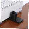 DOITOOL Adjustable Floor Guide Barn Door Swing Stopper Door Stoppers