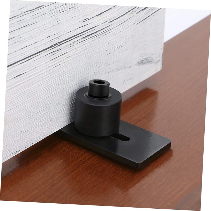 DOITOOL Adjustable Floor Guide Barn Door Swing Stopper Door Stoppers