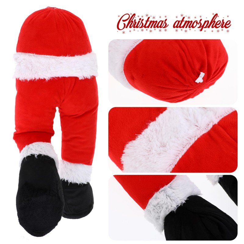 TOPBATHY Christmas Santa Legs Decor Small Christmas Tree Hanging Ornament