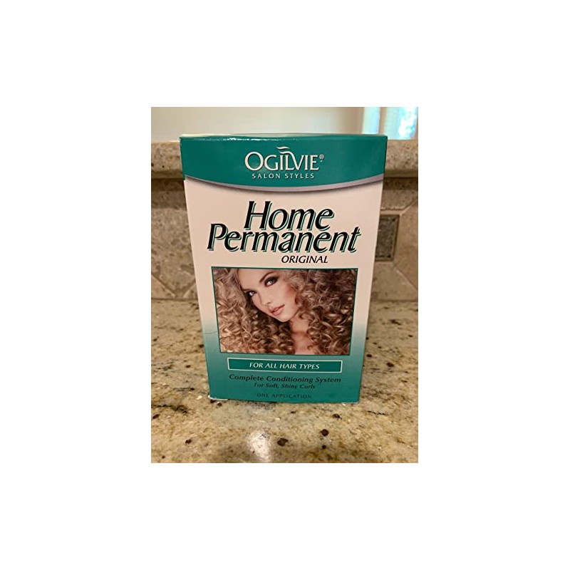 Home Permanent Original Complete Conditioning System For Soft Shiny Curl