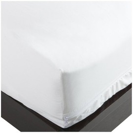 National Allergy National Allergy Superior 100% Cotton Full Mattress Protector Zippered - 54" x 75" x 12" - Hypoallergenic Bed Encasement - Breathable Dust Proof Cover - AAFA & Oeko-TEX Standard 100 Certified