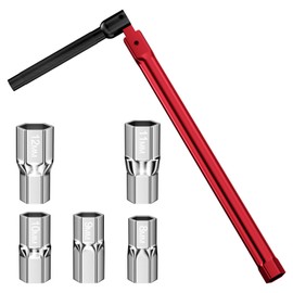 Nicrulp Standhahnmutterschlüssel, Wasserhahn Schlüssel, Armaturenschlüssel Standhahnschlüssel, Armaturen Montagewerkzeug, Standhahn Mutternschlüssel, Spültischarmatur, 8-13mm für Sanitärinstallationen