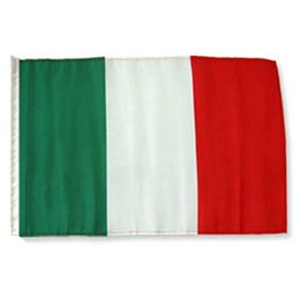 Ruffin Flag Company Italy 12"x18" Sleeved Polyester Garden Flags