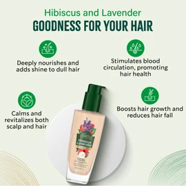 Vatika Naturals Ritual Hibiscus Lavender Hair Oil | 100 ml | 100% Natural Hair Oil for Hair Growth | Hibiscus, Lavender, Rosemary, Sunflower Oil | Lightweight & Non-sticky | Hair Oil for Daily Use