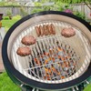 onlyfire Charcoal Ash Basket Fits Medium Big Green Egg, Stainless