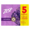 Jabón Zest Lavanda paquete 5 barras de 90g c/u