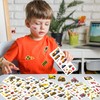 Pack of 12 Stickers for Children, Digger Stickers, Car Stickers,
