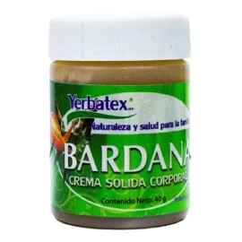 Pomada De Bardana, Crema Sólida Corporal, Frasco De 40g Hierbas
