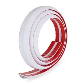Rubber Bond Ocultador de Cables de TV Protector de Cables - Cubierta de Cables de Pared Autoadhesiva Fuerte Ocultador de Cables - Organizador de Cables de Perfil Bajo Ocultador de Cables de Pared